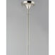 Bongo 2 Light 13 inch Satin Nickel Semi-Flush Mount Ceiling Light